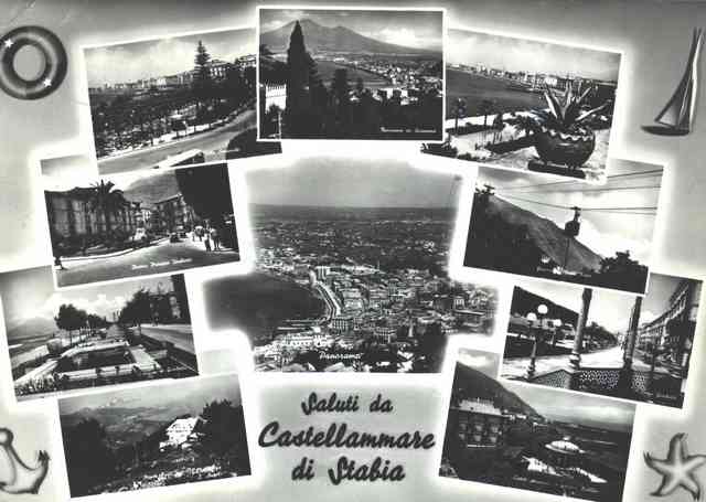 vedutine di Castellammare anno 1950